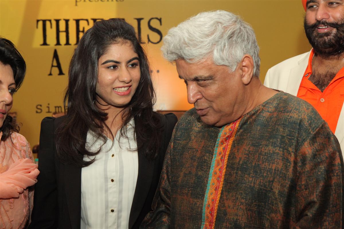 Ms Simar Malhotra in a close conversation with Shri Javed Akhtar